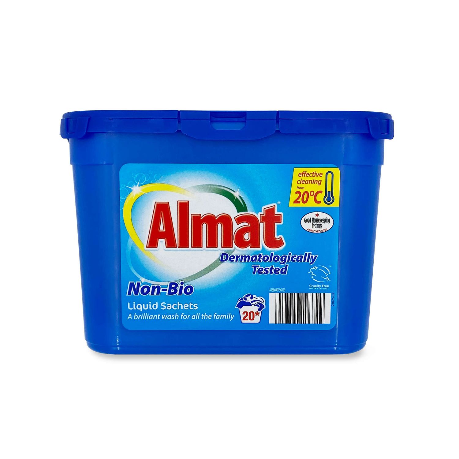 Non Bio Washing Sachets Pack Almat Aldi Ie